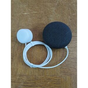 Google Home Mini 2nd Gen Smart Speaker - Charcoal Grey - Used - Model H2C